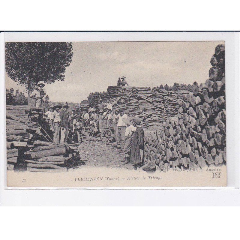 VERMENTON: atelier de triage - très bon état