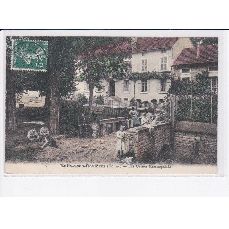 NUITS-sous-RAVIERES: les usines krasnopolski - très bon état