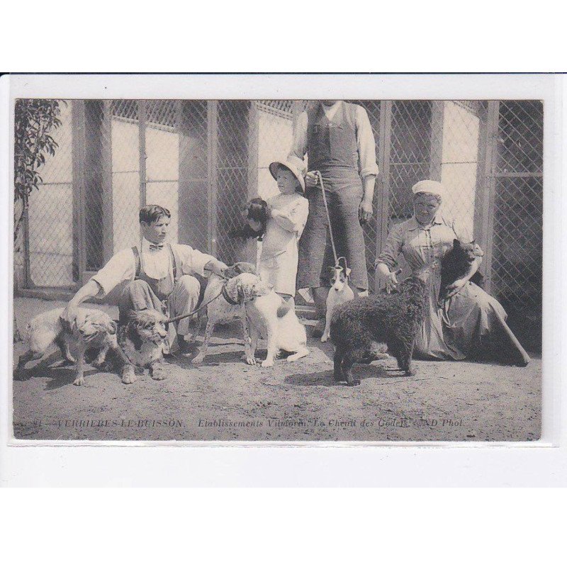 VERRIERE-le-BUISSON: établissement vilmorin, le chenil des godets - très bon état