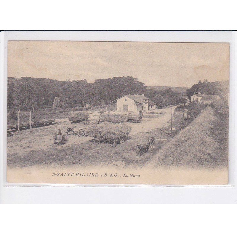 SAINT-HILAIRE: la gare - très bon état