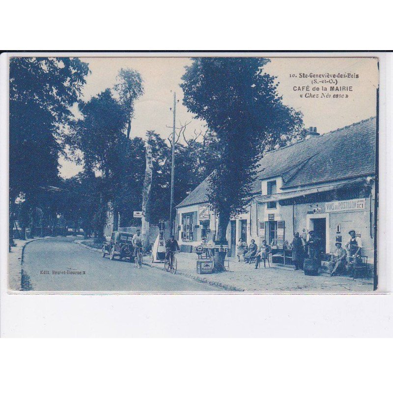 SAINTE-GENEVIEVE-des-BOIS: café de la mairie - très bon état