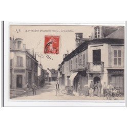 St-MARTIN-D'AUXIGNY : la grande rue - tres bon etat