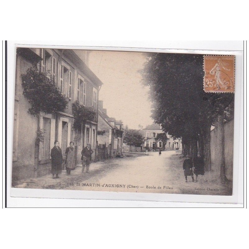 St-MARTIN-D'AUXIGNY : ecole de filles - tres bon etat