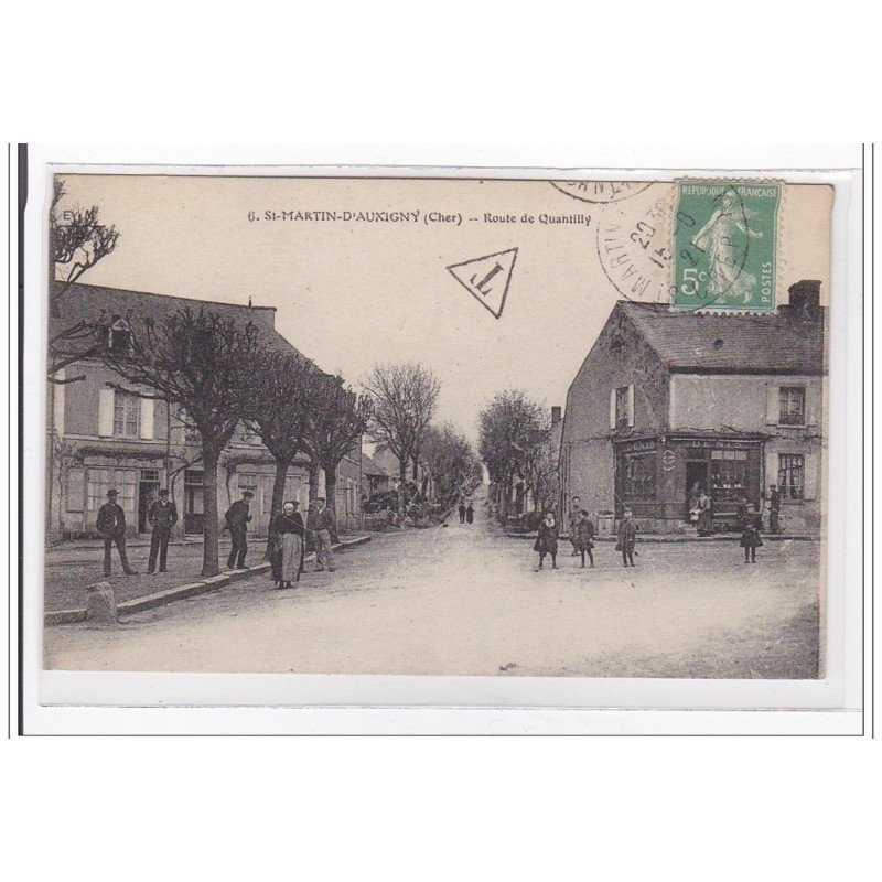 St-MARTIN-D'AUXIGNY : route de quantilly - tres bon etat