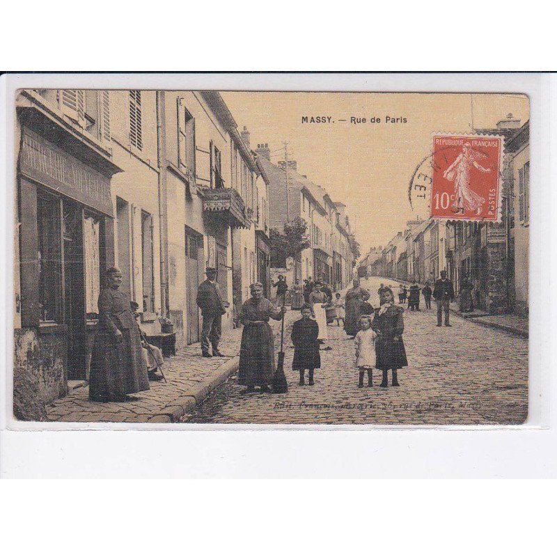 MASSY: rue de paris - état