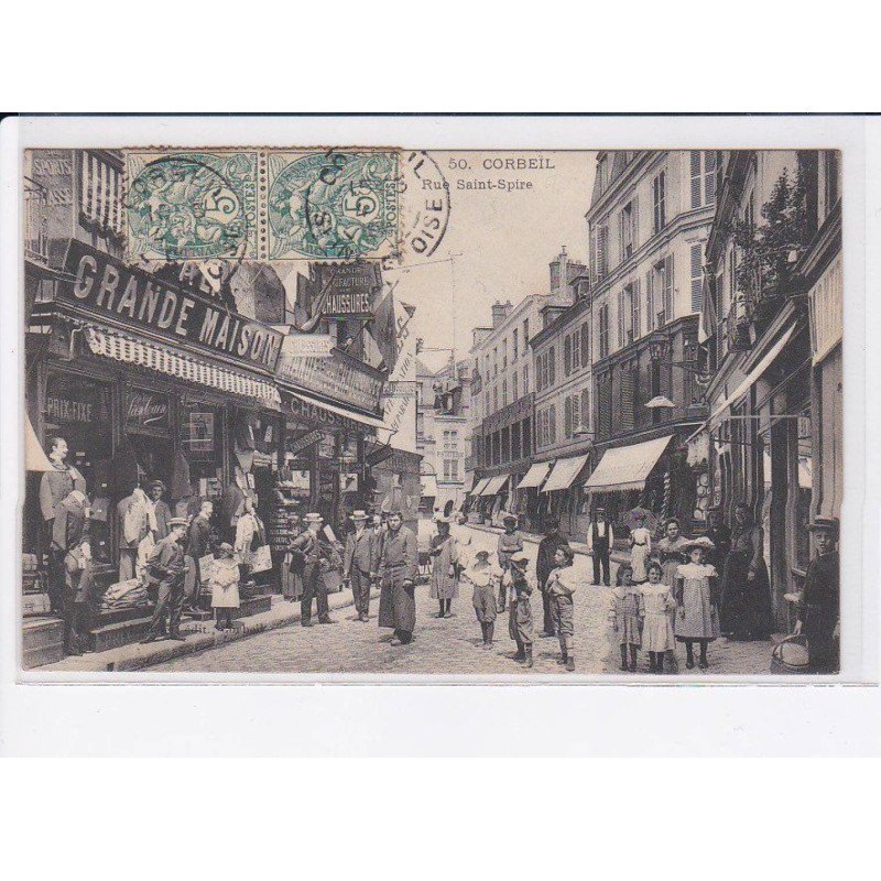 CORBEIL: rue saint-spire - très bon état