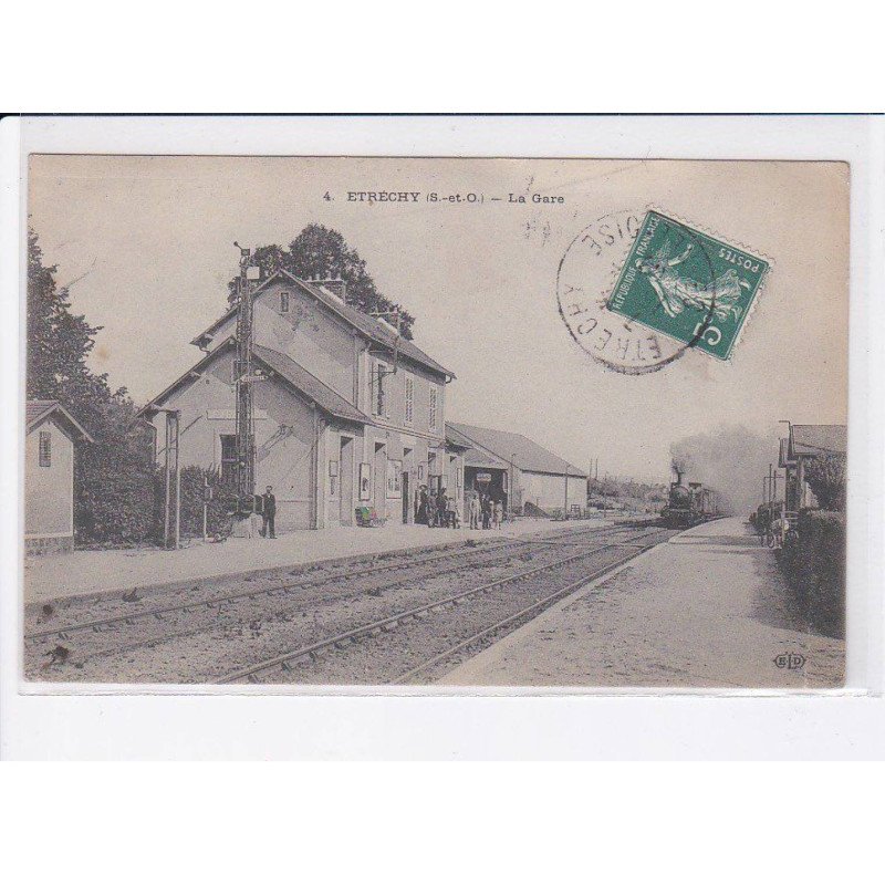 ETRECHY: la gare - très bon état