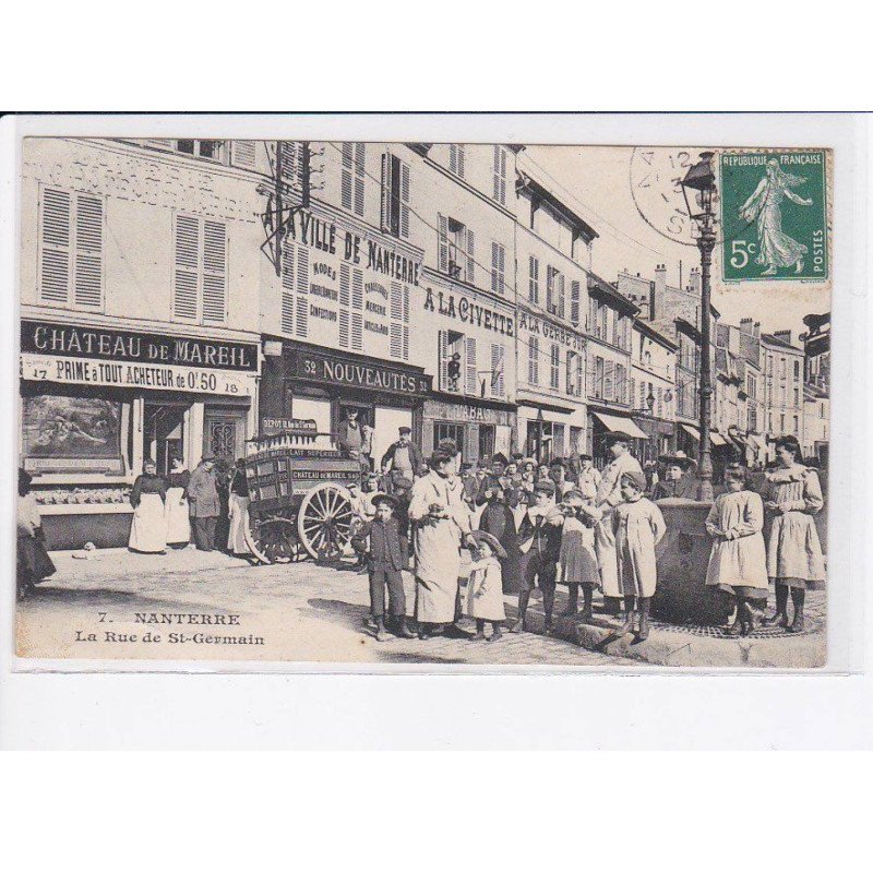 NANTERRE: la rue de saint-germain - très bon état