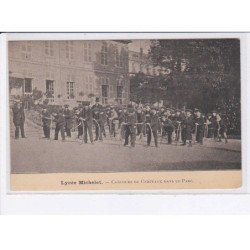 VANVES: lycée michelet, concours de cerceaux dans le parc - état