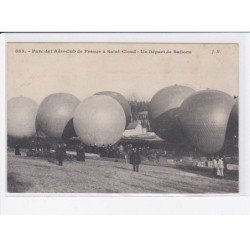 SAINT-CLOUD: parc de l'aéroclub de france à saint-cloud, un départ de ballons - très bon état