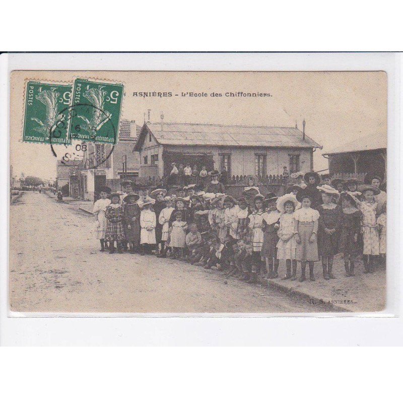 ASNIERES: l'école des chiffonniers - très bon état