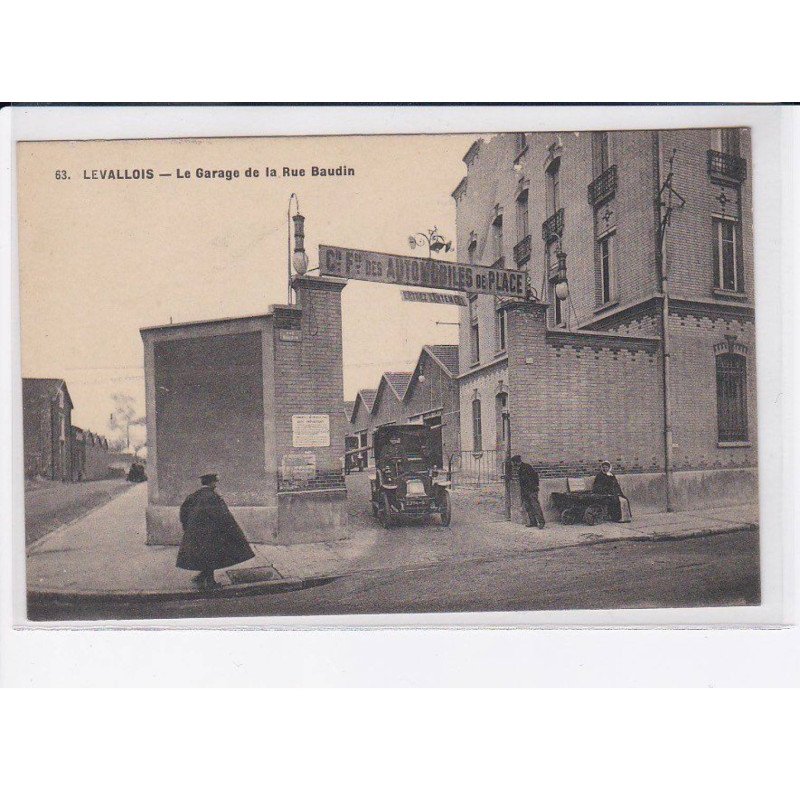 LEVALLOIS: le garage de la rue baudin - très bon état