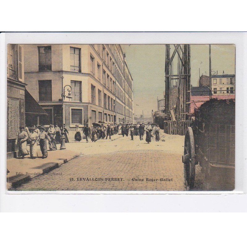 LEVALLOIS-PERRET: usine Roger-Gallet - état