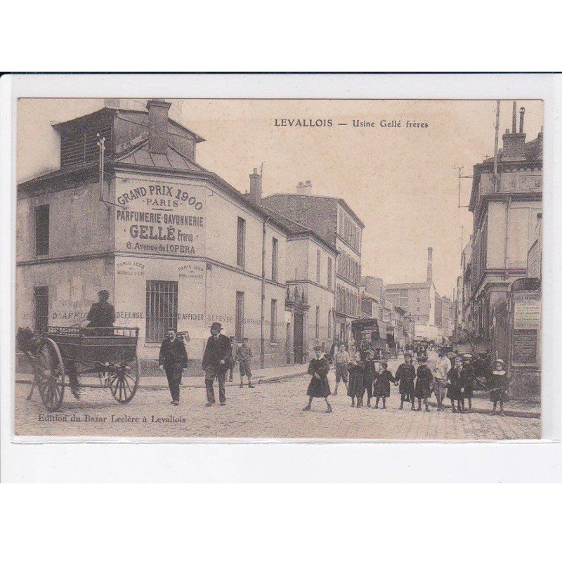 LEVALLOIS: usine gellé frères - état