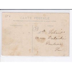 GARGAN: départ d'un train de la gare de l'abbaye - très bon état