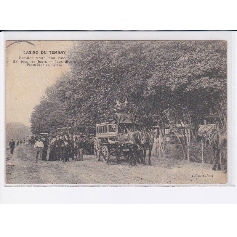SEINE-SAINT-DENIS: casino tembay rendez-vous noces, bat tous les jours, jeux divers promenade en bateau - très bon état