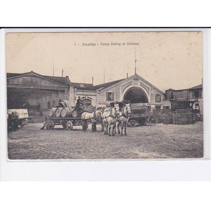 PANTIN: usine delizy et doistau - très bon état