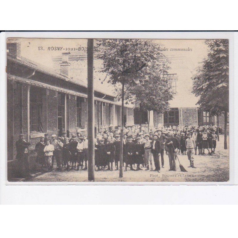 ROSNY-sous-BOIS: les écoles communales - très bon état
