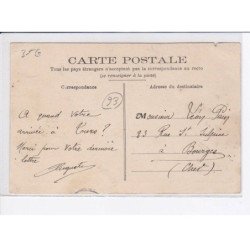 CHATEAU-de-la-VALLIERE VAUJOURS: mulets transportant les bois de la forêt - très bon état