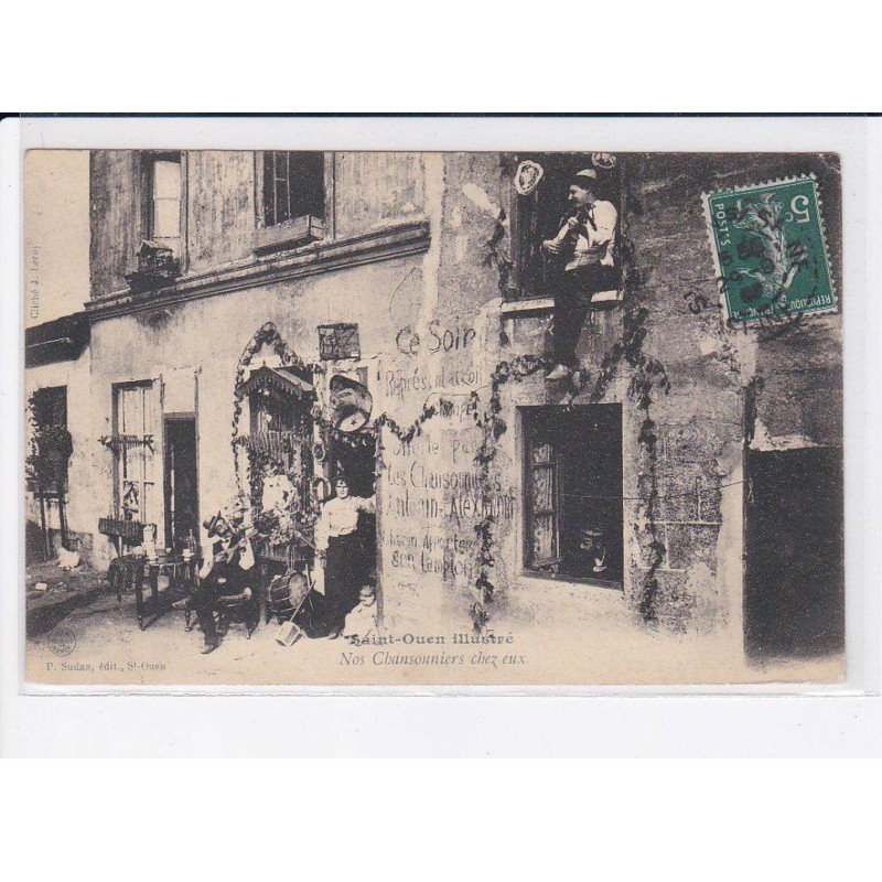 SAINT-OUEN: nos chansonniers chez eux - très bon état