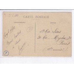 ROSNY-sous-BOIS: bûcherons près la cabane noire - état