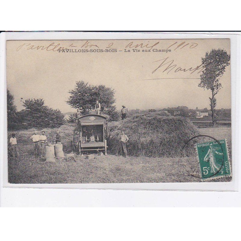 PAVILLON-sous-BOIS: la vue aux champs - très bon état
