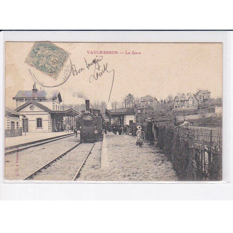 VAUCRESSON: la gare - très bon état