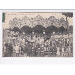 SAINT-CLOUD: la fête, un manège - très bon état
