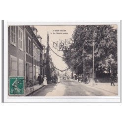 ST-AMAND-AVIATION : la rue d'austerlitz pavoisée - tres bon etat