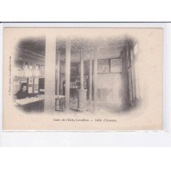 CLICHY: gare de clichy-levallois, salle d'attente - très bon état