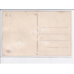 BOURET Germaine : carte postale a systeme (chien - peche) -  très bon état