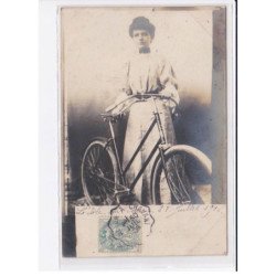 L'ISLE-sur-SEREIN: 2CPA, femme, vélo - très bon état