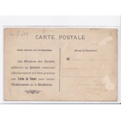 CAPPIELLO Leonetto : publicité pour la Bénédictine - musée et distillerie - état (mais texte au dos plus rare)