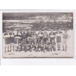 RUGBY: équipe, neige - très bon état