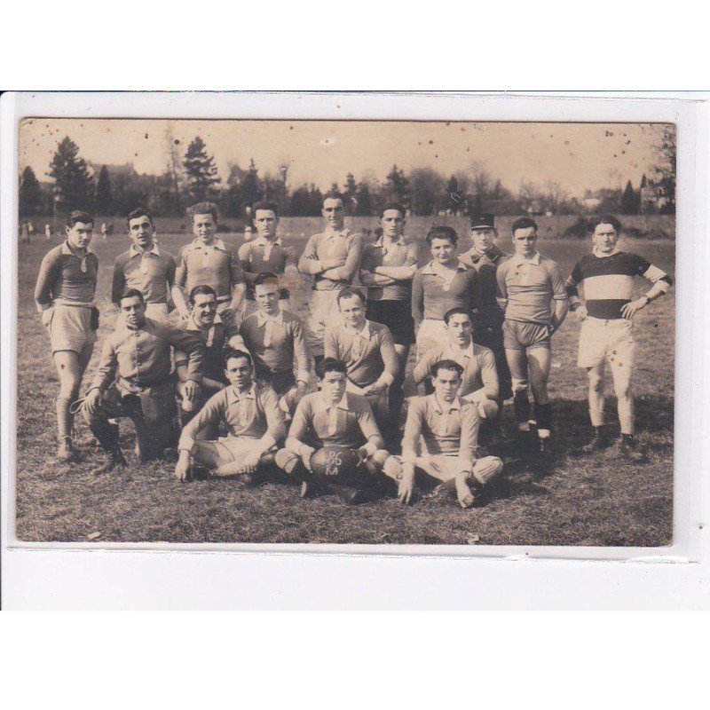 RUGBY: équipe, dijon, souvenir du 186e R.A.C.T.A. - très bon état