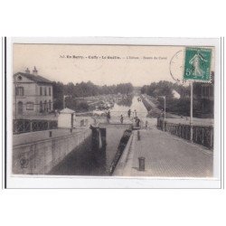 CUFFY-LE-GUETIN : l'ecluse, bassin du canal - tres bon etat