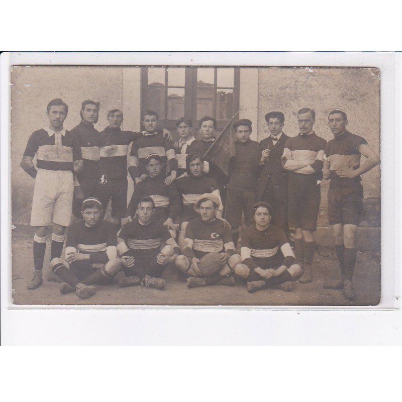 RUGBY: équipe, sur le fanion Ecole Nu - état