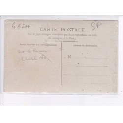 RUGBY: équipe, sur le fanion Ecole Nu - état