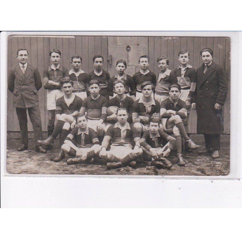 RUGBY: équipe, souvenir de la 2eme équipe du C.C. 1923 - très bon état