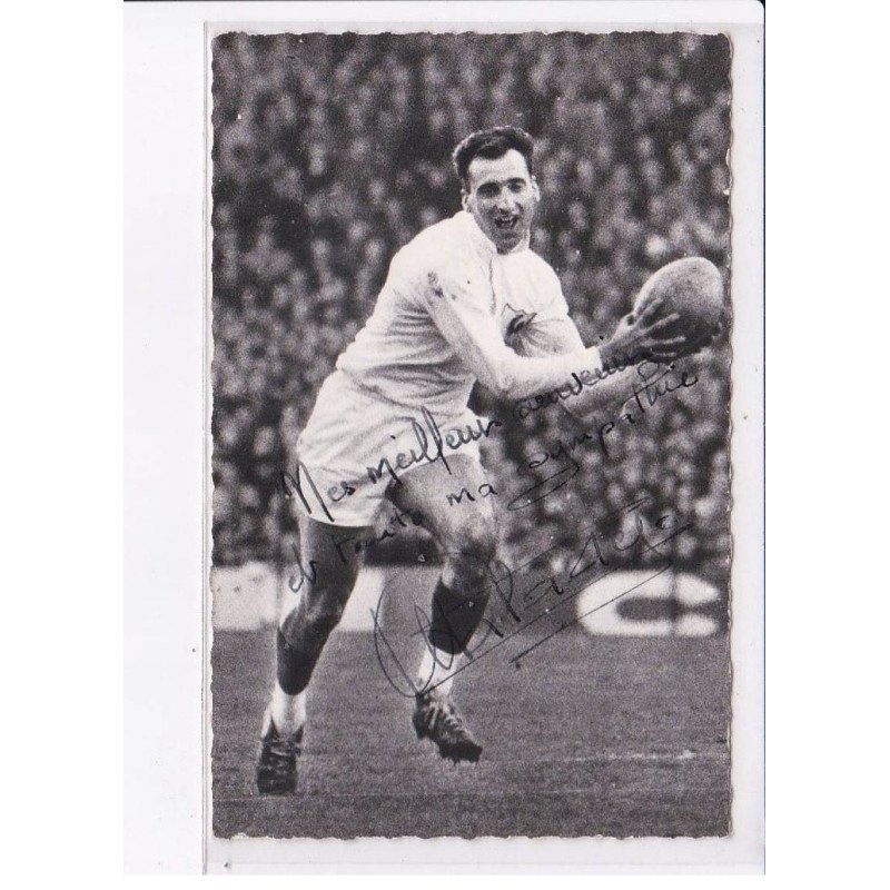 RUGBY: équipe albaladejo, autographe - très bon état