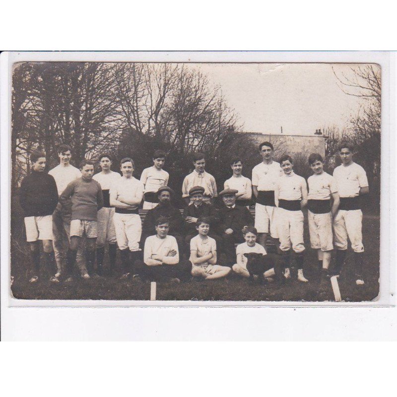 RUGBY: équipe, le perreux, 1916 - très bon état