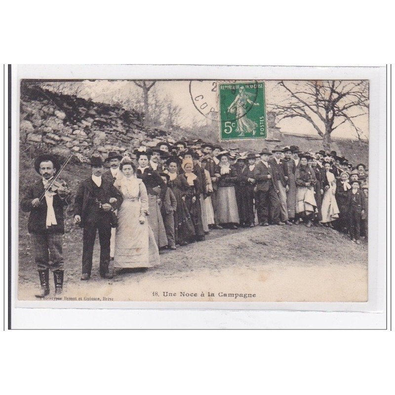 CORREZE : une noce a la campagne - tres bon etat