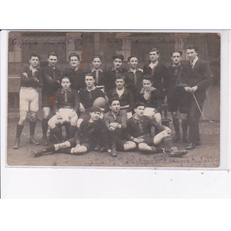 RUGBY: équipe, aurillac, lycée émile duclaux - état
