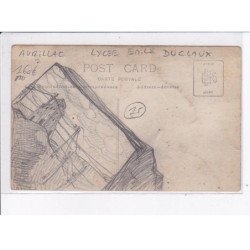 RUGBY: équipe, aurillac, lycée émile duclaux - état