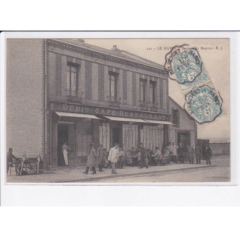LE HAVRE: restaurant maguin - très bon état