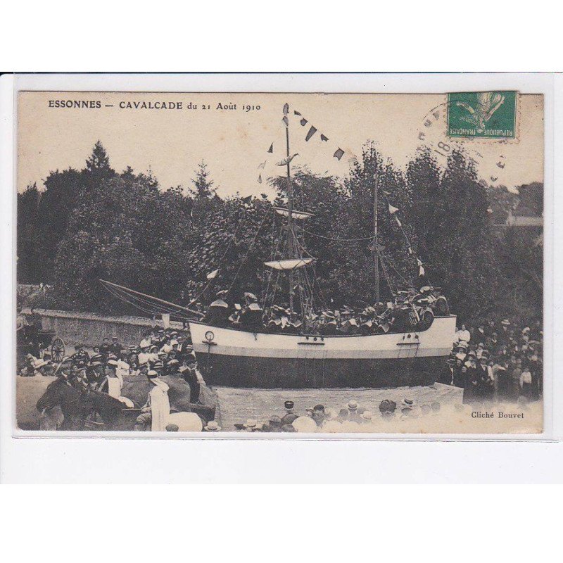 ESSONNES: cavalcade du 21 août 1910 - très bon état
