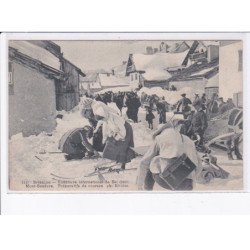 BRIANCON: concours international de ski 1907, préparatifs de courses - très bon état