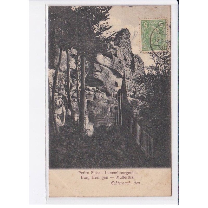 LUXEMBOURG: petite suisse, echternach - état