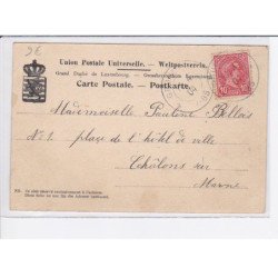 LUXEMBOURG: müllerthal, beaufort, le château - très bon état