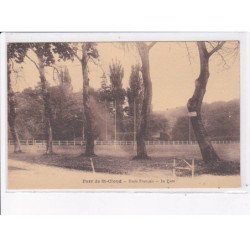 RUGBY: parc de saint-cloud, stade français, la piste - très bon état